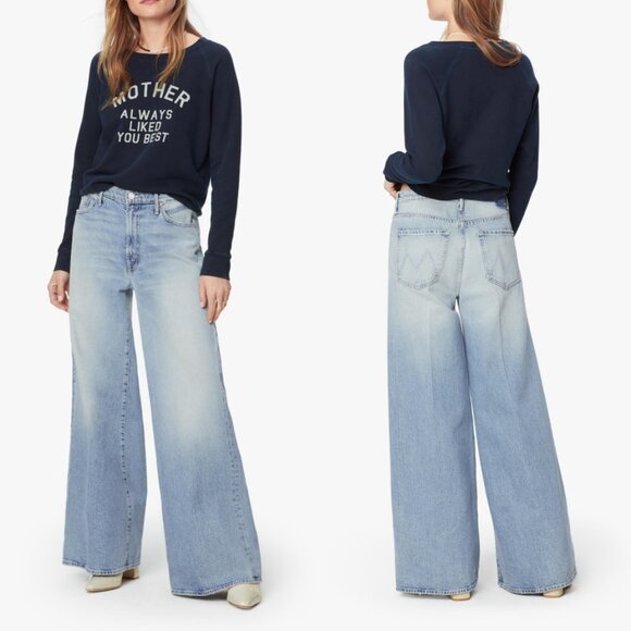 NWT MOTHER Denim The Undercover Wide-Leg Jeans in Mercy Size 24, 25, 27, 28 - Picture 5 of 14